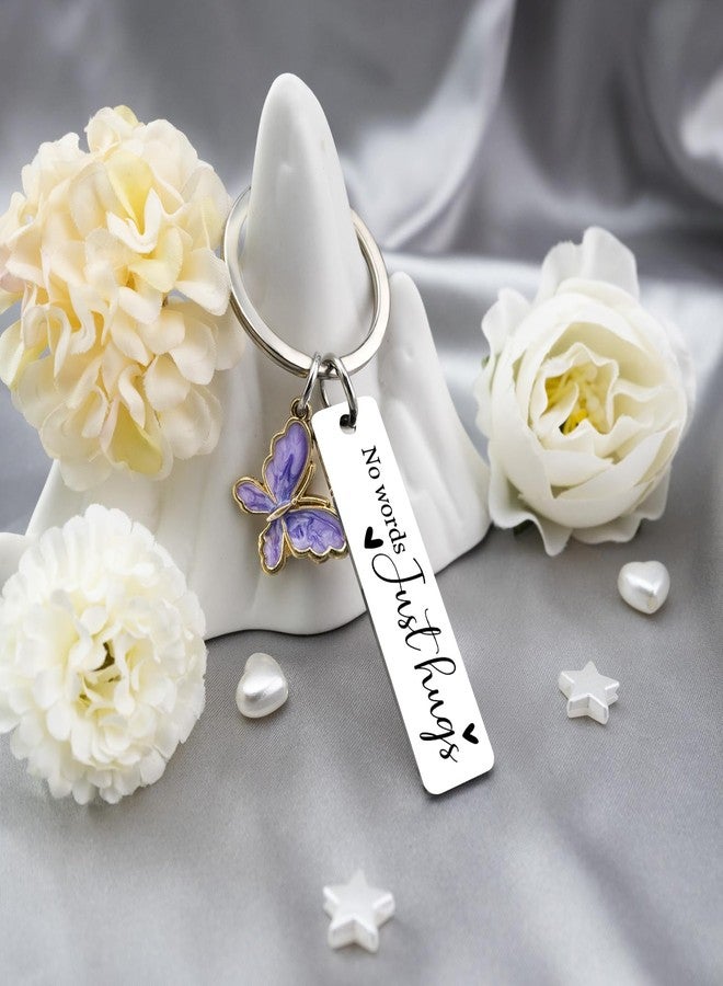 MOEXUKO In Memory of Loved One Gifts Sympathy Gifts for Loss of Loved One Memorial Gift for Loss of Mom Dad Memorial Keychain Remembrance Gift for Losses Bereavement Condolence Grief Present Keyring - Image 5